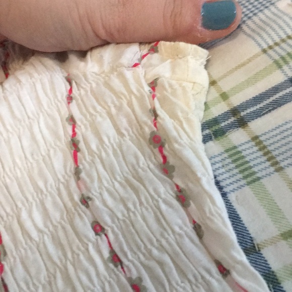 H&M Smocked Summery Blouse Size 16 - Picture 6 of 10